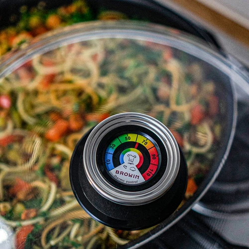 Teploměr-držák na pokličku (0°C do +120°C) Ø8,5cm - 5