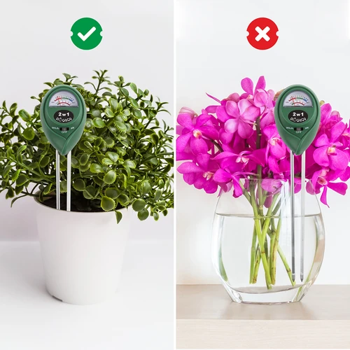 Tester půdy 2v1 - pH, vlhkost - 8