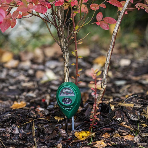 Tester substrátu 3v1 - pH, vlhkost, oslunění - 9