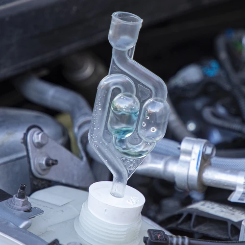 Tester těsnění pod hlavou - 6 adaptérů, 100 ml kapaliny - 6