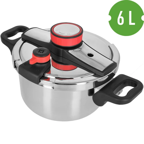 Tlakový hrnec z nerezové oceli, 6 l - 3