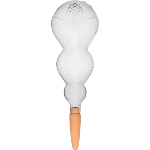 Trojitá zavlažovací koule (tříkomorová), průhledná bezbarvá, s keramickou nožkou, 600 ml
