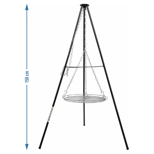 Trojnožka na ohniště s roštem, 150 cm - 5