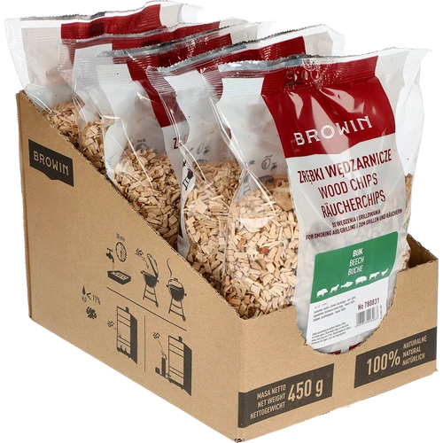 Udicí štěpky (100 % buk) třída 2 – 450 g × 5