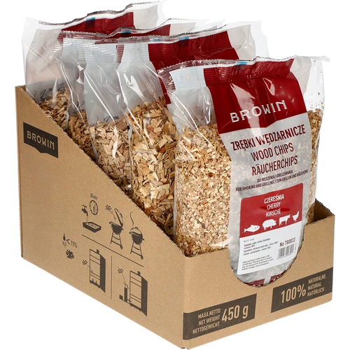 Udicí štěpky (100 % třešeň) třída 2 – 5 × 450 g