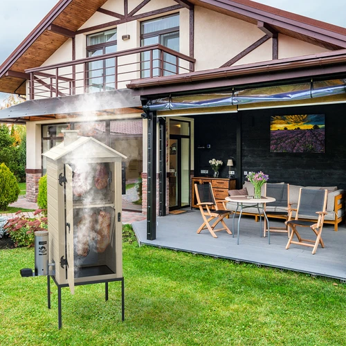 Udírna 200 L dragON Larch E21 - z modřínu, s elektrickým topným modulem a ovladačem - 20