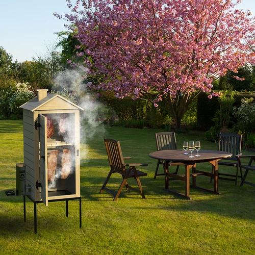 Udírna 200 L dragON Larch E21 - z modřínu, s elektrickým topným modulem a ovladačem - 19