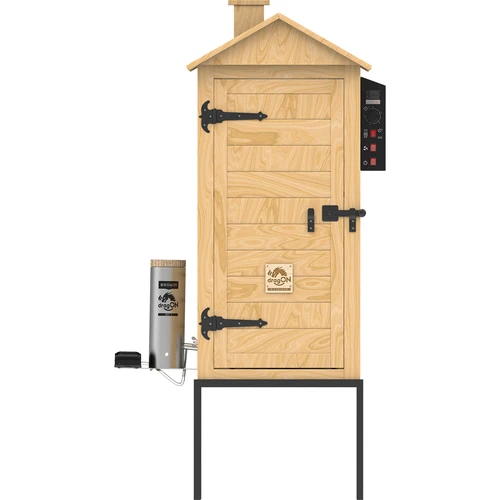 Udírna 200 L dragON Larch E21 - z modřínu, s elektrickým topným modulem a ovladačem - 3