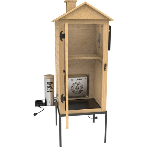 Udírna 200 L dragON Larch E21 - z modřínu, s elektrickým topným modulem a ovladačem - 5