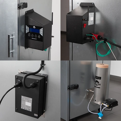 Udírna dragON ocelová 220 l, IQ – s řídicí jednotkou Wi‑Fi - 5