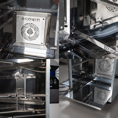 Udírna dragON ocelová 220 l, IQ – s řídicí jednotkou Wi‑Fi - 6