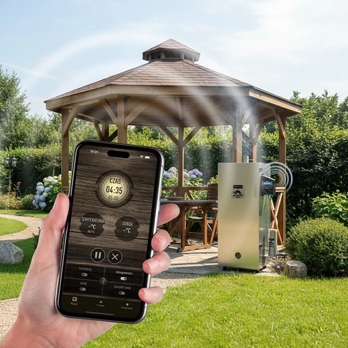 Udírna dragON ocelová 220 l, IQ – s řídicí jednotkou Wi‑Fi - 12