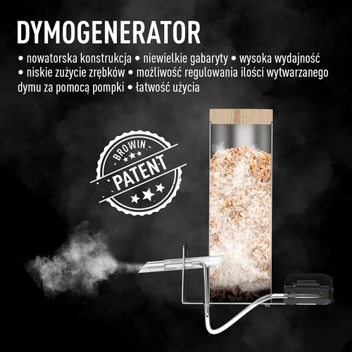 Udírna dragON PLYWOOD NATURE – bezrámová, modulární, s řídicí jednotkou Wi‑Fi, 320 l - 13