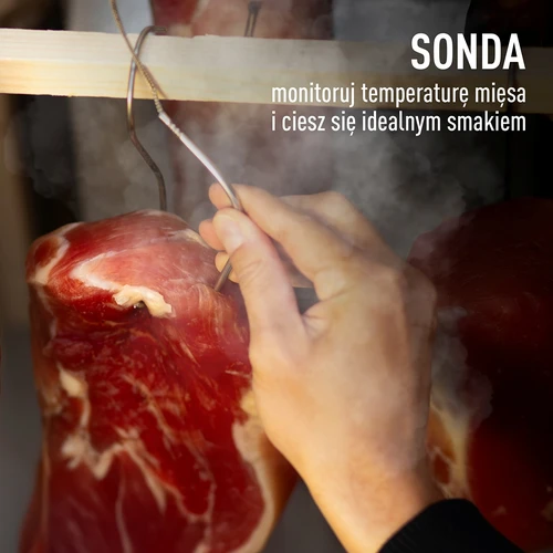 Udírna dragON PLYWOOD NATURE – bezrámová, modulární, s řídicí jednotkou Wi‑Fi, 320 l - 14