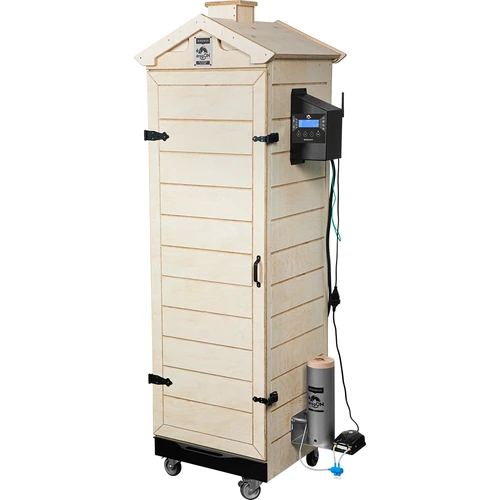 Udírna dragON PLYWOOD NATURE – bezrámová, modulární, s řídicí jednotkou Wi‑Fi, 320 l - 2