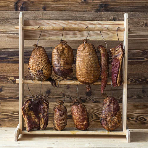 Udírna dragON PLYWOOD NATURE – bezrámová, modulární, s řídicí jednotkou Wi‑Fi, 320 l - 16