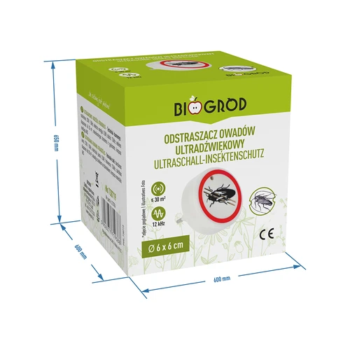 Ultrazvukový odpuzovač hmyzu - pro domácí použití - 7