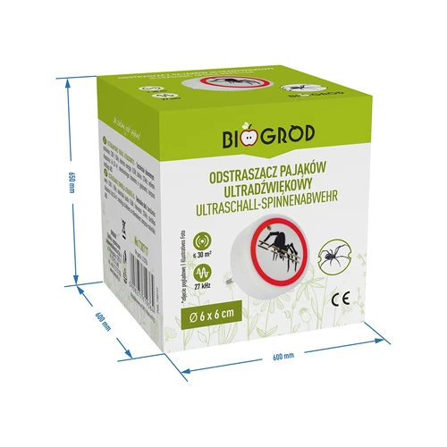 Ultrazvukový odpuzovač pavouků - pro domácí použití - 7