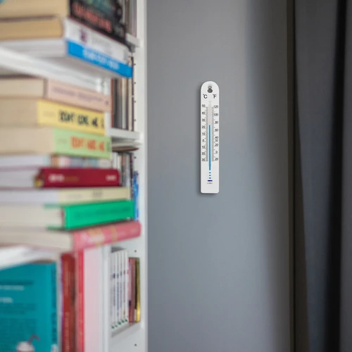 Univerzální teploměr (-30 až +50°C), 17 cm, bílý - 5