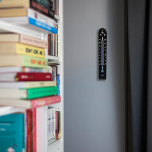 Univerzální teploměr (-30 až +50°C), 17 cm, černý - 5