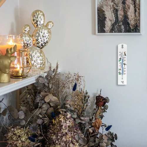 Univerzální teploměr s grafikou - ptáci (-30°C do +50°C) 20cm - 5