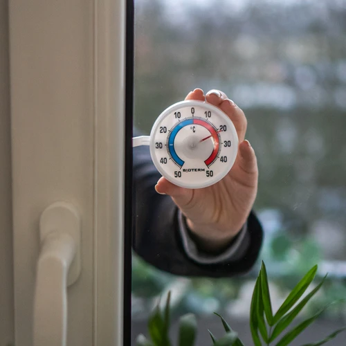 Univerzální teploměr, samolepicí (-50°C do +50°C) Ø 7,2cm - 3