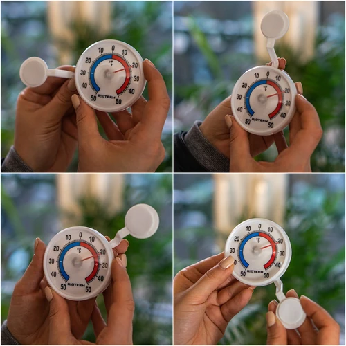 Univerzální teploměr, samolepicí (-50°C do +50°C) Ø 7,2cm - 5