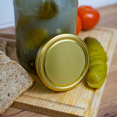 Uzávěr fi 100 zlatý - 10 ks - 4