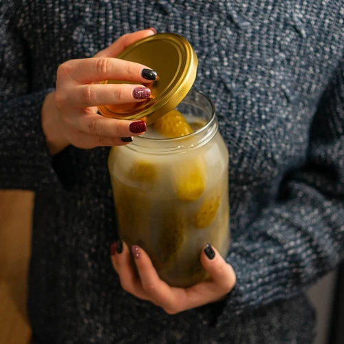 Uzávěr fi 100 zlatý - 10 ks - 6