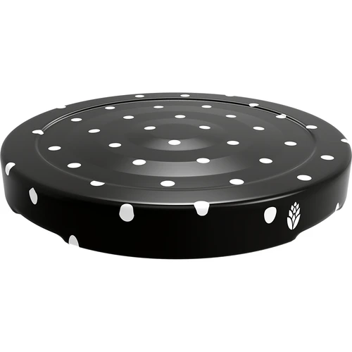 Uzávěr fi 43 mm puntíky mix - 10 ks - 6