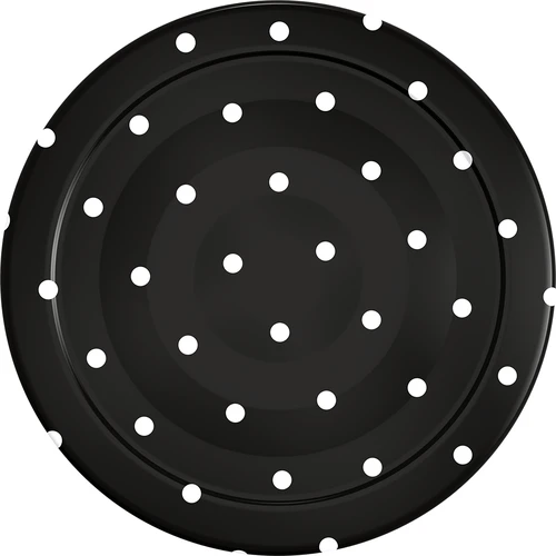 Uzávěr fi 43 mm puntíky mix - 10 ks - 3