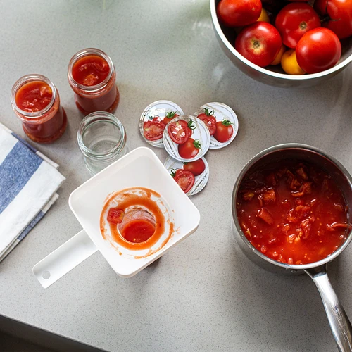 Uzávěr fi 66/4 obrázky zeleniny - 10 ks. - 16