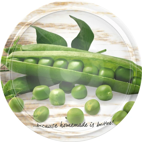 Uzávěr fi 66/4 obrázky zeleniny - 10 ks. - 5