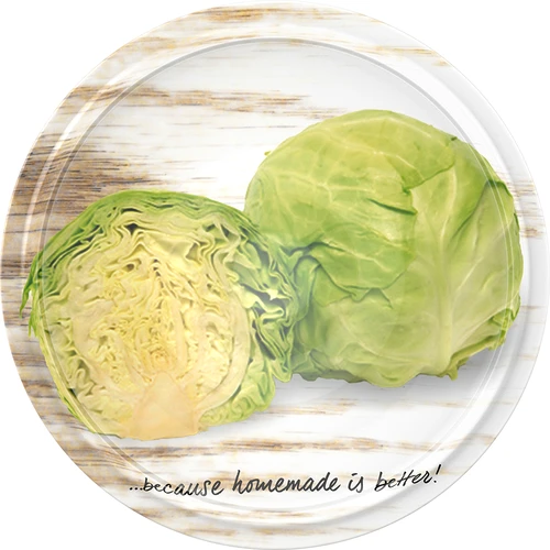 Uzávěr fi 66/4 obrázky zeleniny - 10 ks. - 10