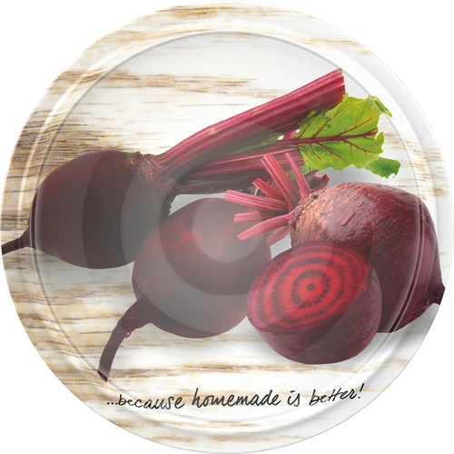 Uzávěr fi 66/4 obrázky zeleniny - 10 ks. - 11