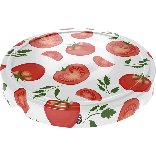 Uzávěr fi 66/4 s rajčaty - 10 ks - 2