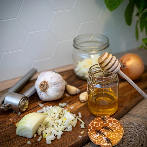 Uzávěr fi 66 plástev medu - 10 ks. - 4