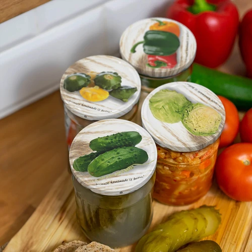 Uzávěr fi 82/6 zelenina 4 - 10ks. - 16