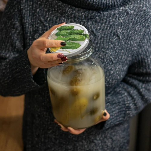 Uzávěr fi100 okurky mix - 10ks. - 9