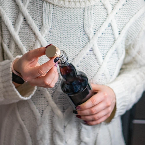 Uzávěr na lahve fi 28/18 - zlatý - 8 ks - 7