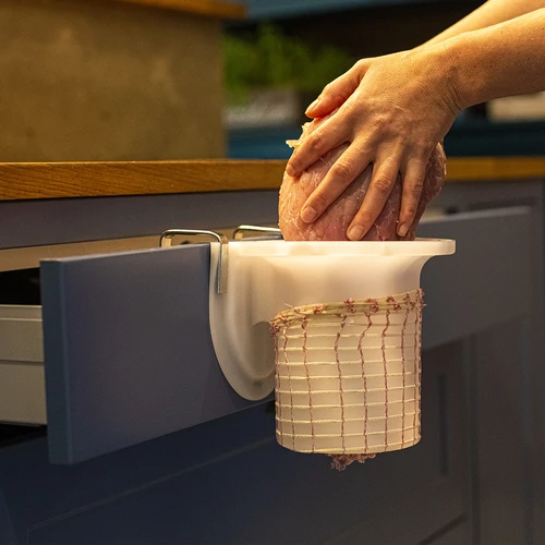 Uzenářská síťka o rozměrech 18 cm x 3 m, s tepelnou odolností do 220°C - 5