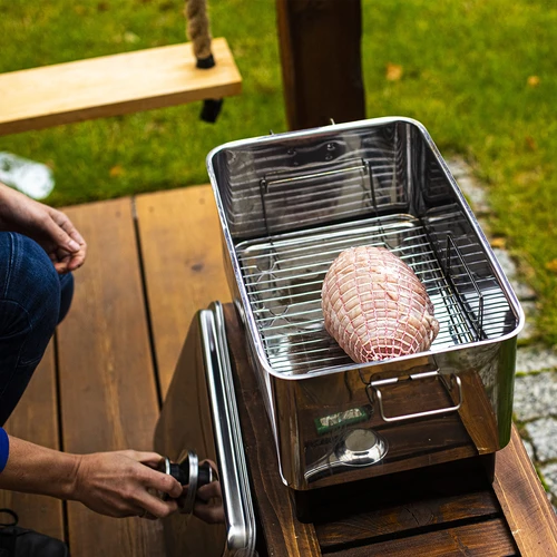 Uzenářská síťka o rozměrech 18 cm x 3 m, s tepelnou odolností do 220°C - 7