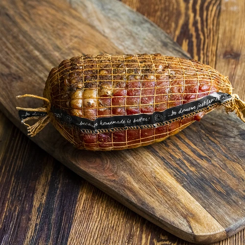 Uzenářská síťka s etiketou, o rozměrech 15 cm x 4 m, s tepelnou odolností 125°C - 4