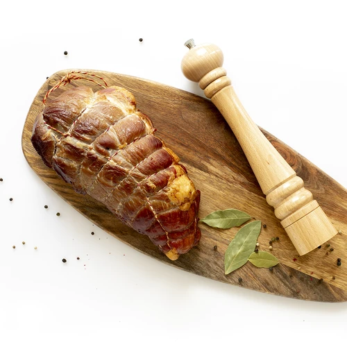 Uzenářské nitě bílo-červené bavlněné (240°C) 55 m - 4