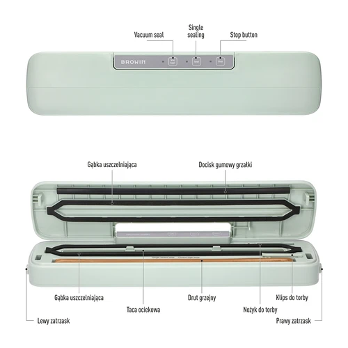 Vakuová svářečka - univerzální, pistáciová - 8