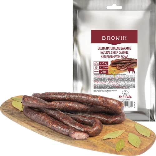 Vepřová střívka 28/30 mm a ovčí 18/20 mm - sada - 2