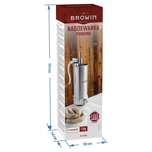 Vertikální plnička na klobásy 3 kg - 10
