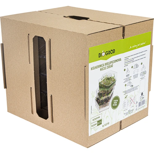 Víceúrovňové klíčidlo Niezłe Ziółko se semeny ředkvičky - 22