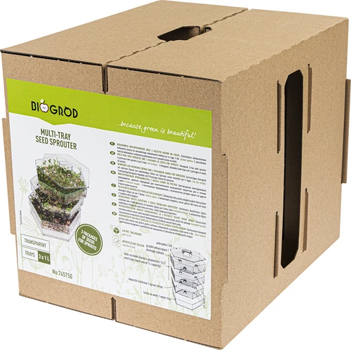 Víceúrovňové klíčidlo Niezłe Ziółko se semeny ředkvičky - 21