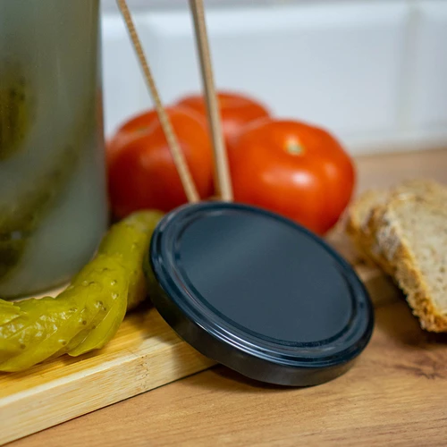 Víčko fi 100 černé - 10 ks - 7